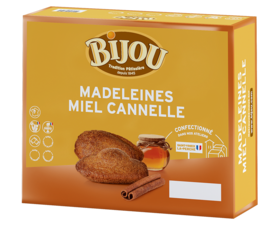 Madeleines Miel cannelle