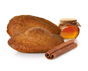 Madeleines Miel cannelle