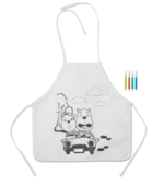 Tablier à colorier