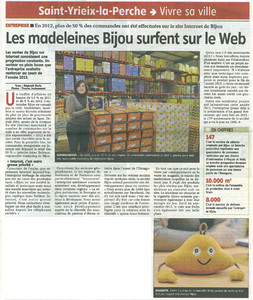 Bijou surfe sur le Web 