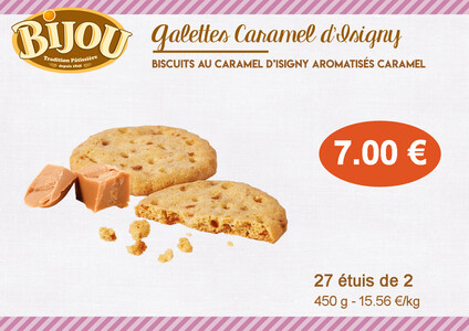 Galettes Caramel d'Isigny