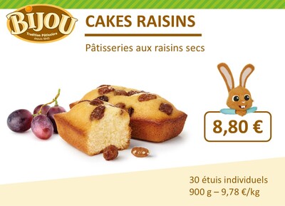 Cakes Raisins