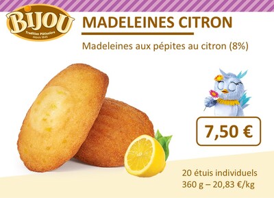 Madeleines Citron